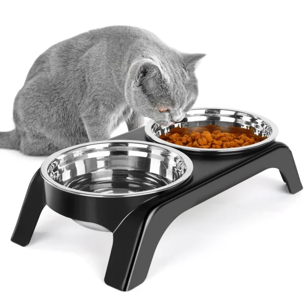 Elevated pet bowls