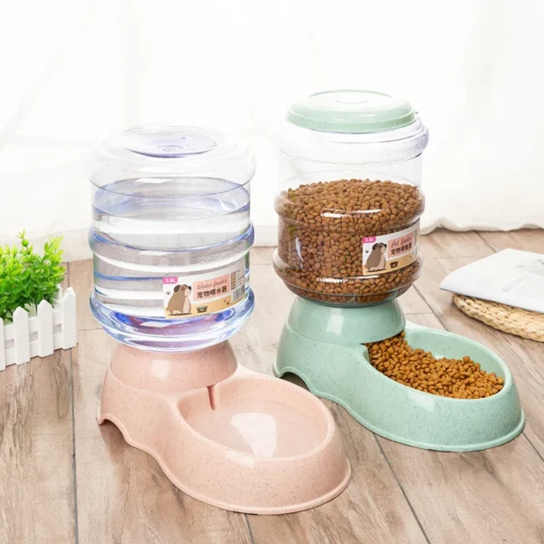 Large Capacity Pet Feeder Water Dispenser