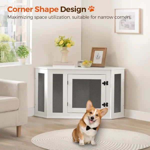 Table, Decorative Pet Crate Indoor