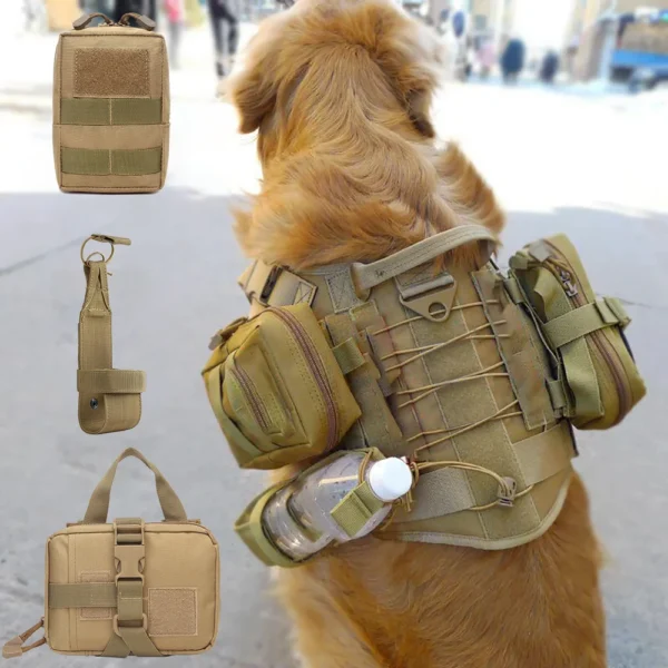 3Pcs Dog  Harness  Training Carrier
