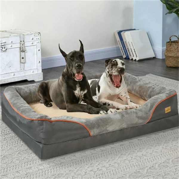 Jumbo Large Orthopedic Dog Bed Washable